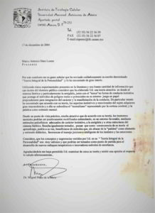 Reporte de TIP por investigador de UNAM